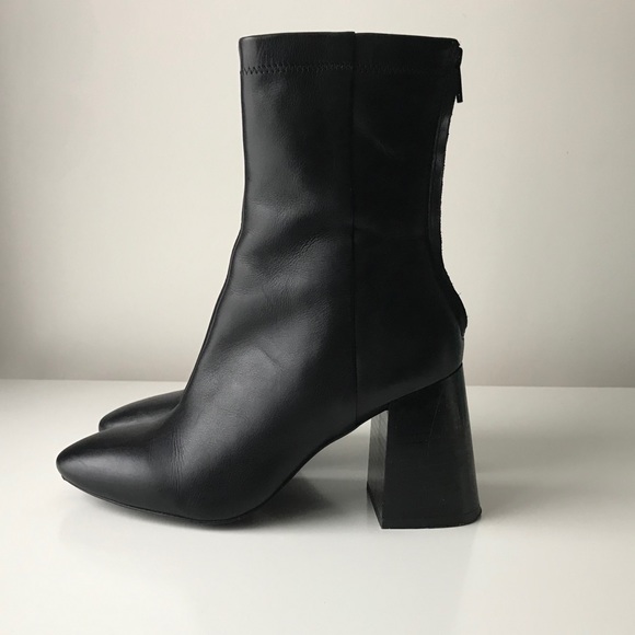 H&M Shoes - Leather ankle boots